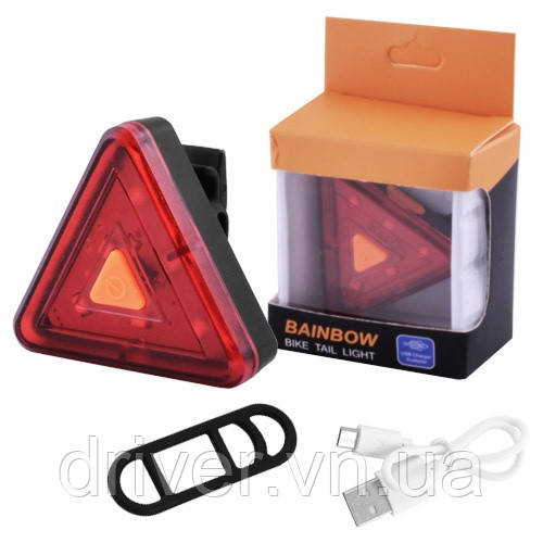 Ліхтар задній габаритний XFL-108-6SMD, ЗУ micro USB, вбудований акумулятор, фото 1