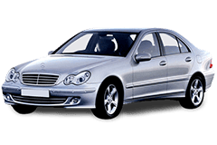 Бризковики для Mersedes-Benz C W203 2000-2006