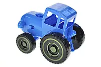 Музична іграшка Синій Трактор, 15 пісеньок українською, підсвічування, довільний рух SK35-19., фото 3