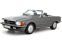 Бризковики для Mersedes-Benz SL (R107_C107) 1971-1989