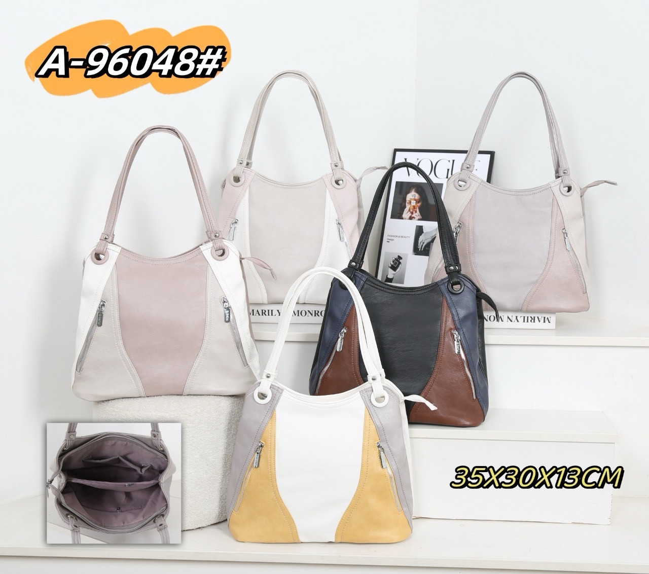 Сумка жіноча з штучної шкіри!, фото 1