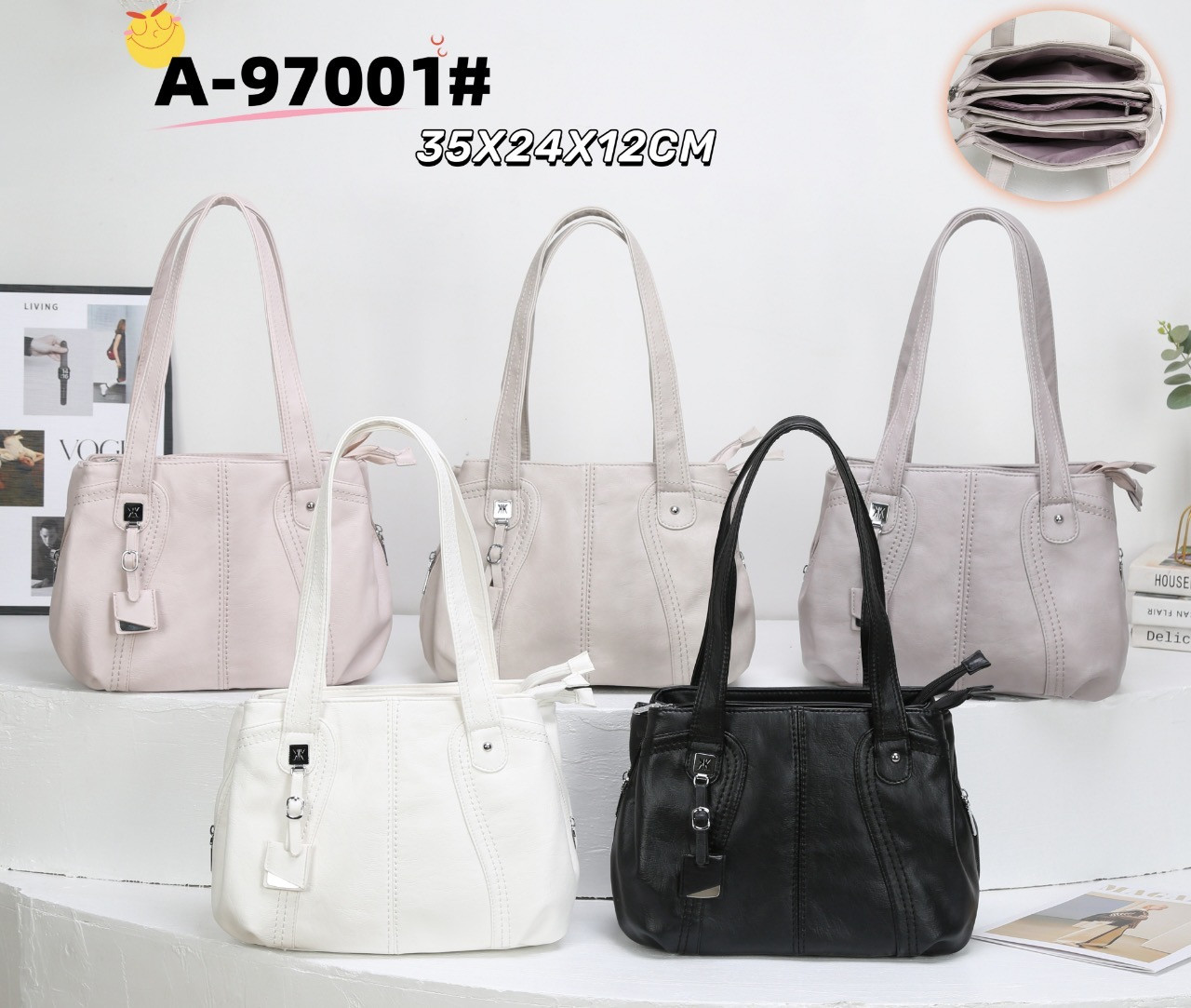 Сумка жіноча з штучної шкіри!, фото 1