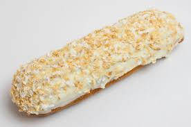 Еклер кокосовий,65 г/шт(в коробці 6 шт) заморожений