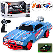 Машинка для дрифту на радіоуправлінні DODGE TURBO NEON Чорний | Дрифт машинки на пульті управління | Дрифтова машина, фото 9