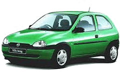 Бризковики для Opel Corsa B 1993-2004