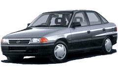 Бризковики для Opel Astra F 1991-1998