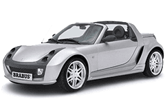 Бризковики для Smart Roadster 2003+