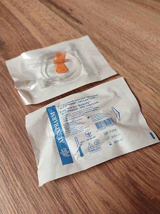 ПЕРФУЗІЙНИЙ ПРИСТРІЙ "Метелик" ALEXPHARM, 25 G Luer Lock, фото 1