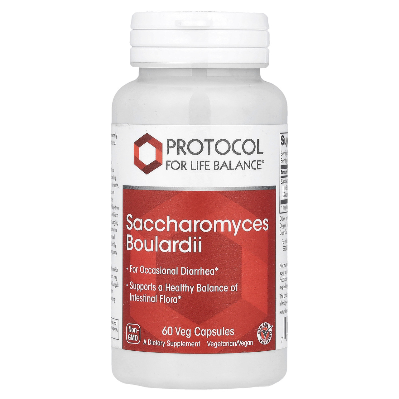Protocol for Life Balance, цукроміцети Буларді, 60 вегетаріанські капсули, Київ