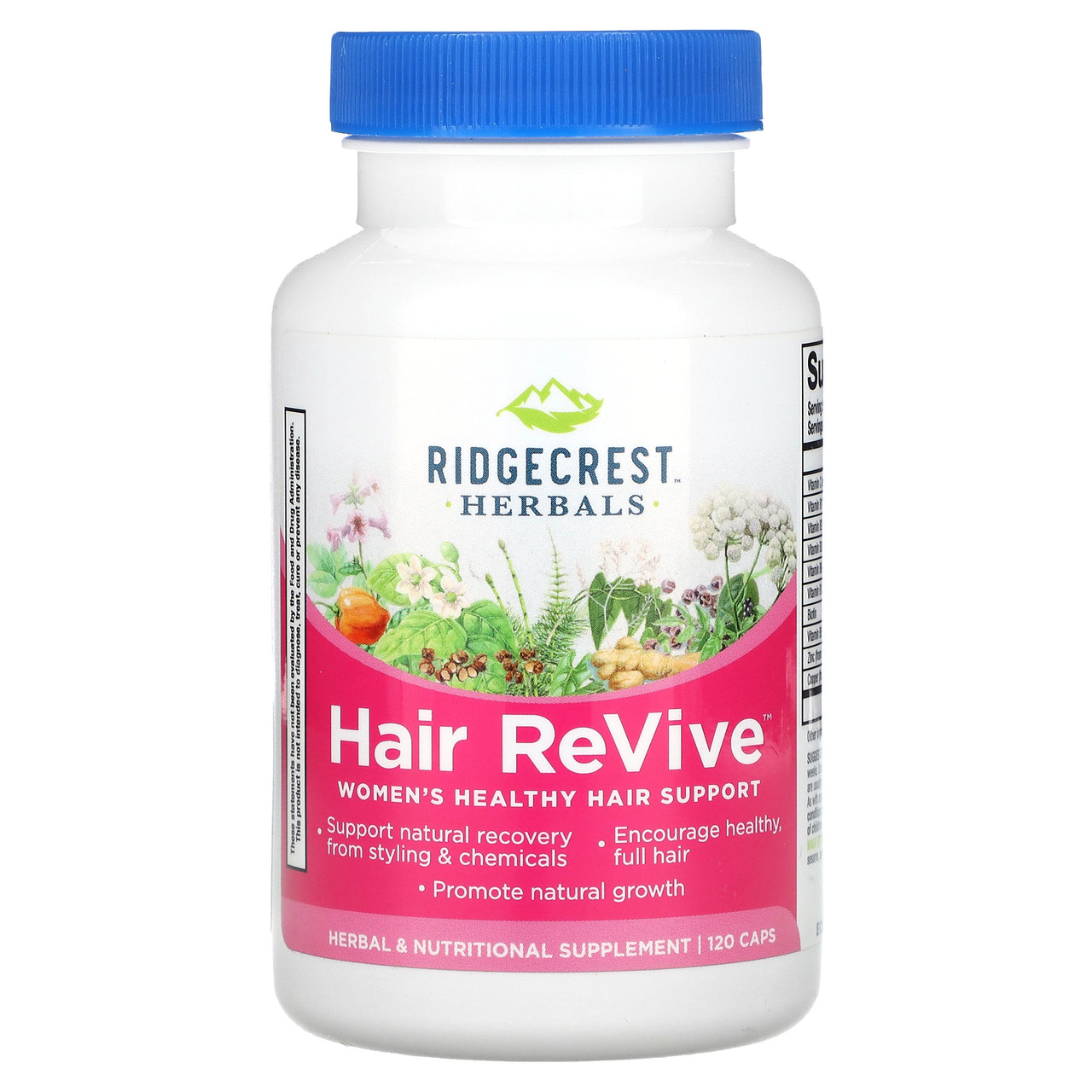 RidgeCrest Herbals, Hair ReVive, 120 капсул, Київ