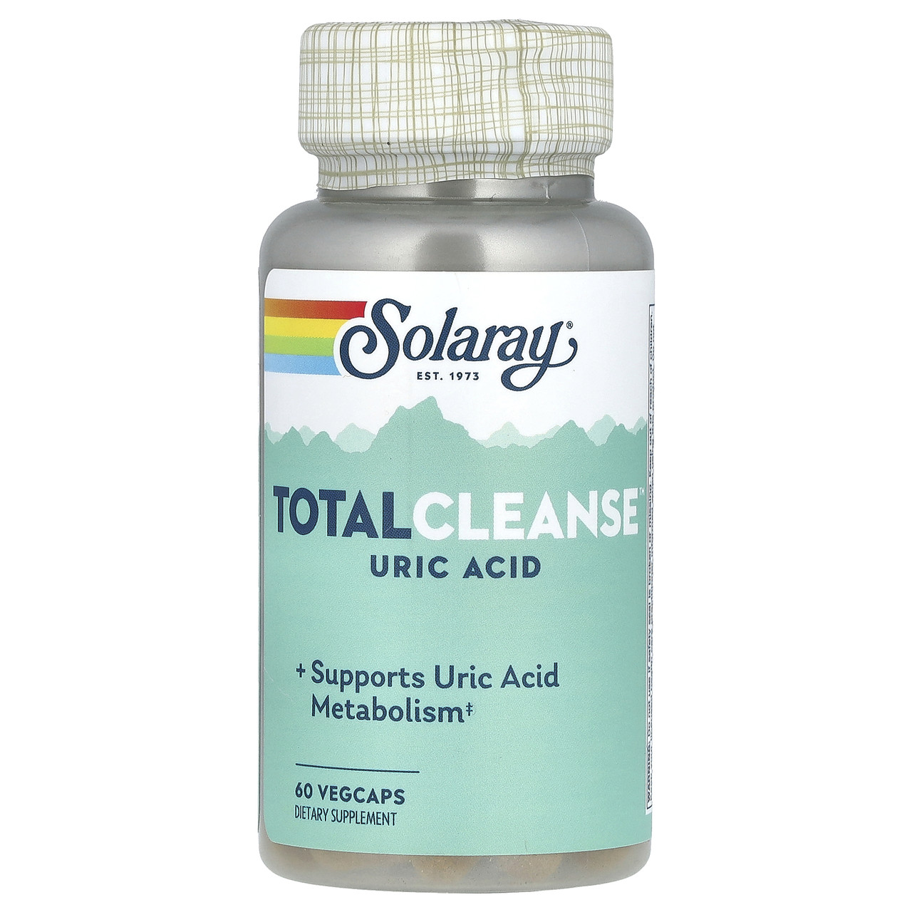 Solaray, Total Cleanse, сечова кислота, 60 капсул вегетаріанських, Київ