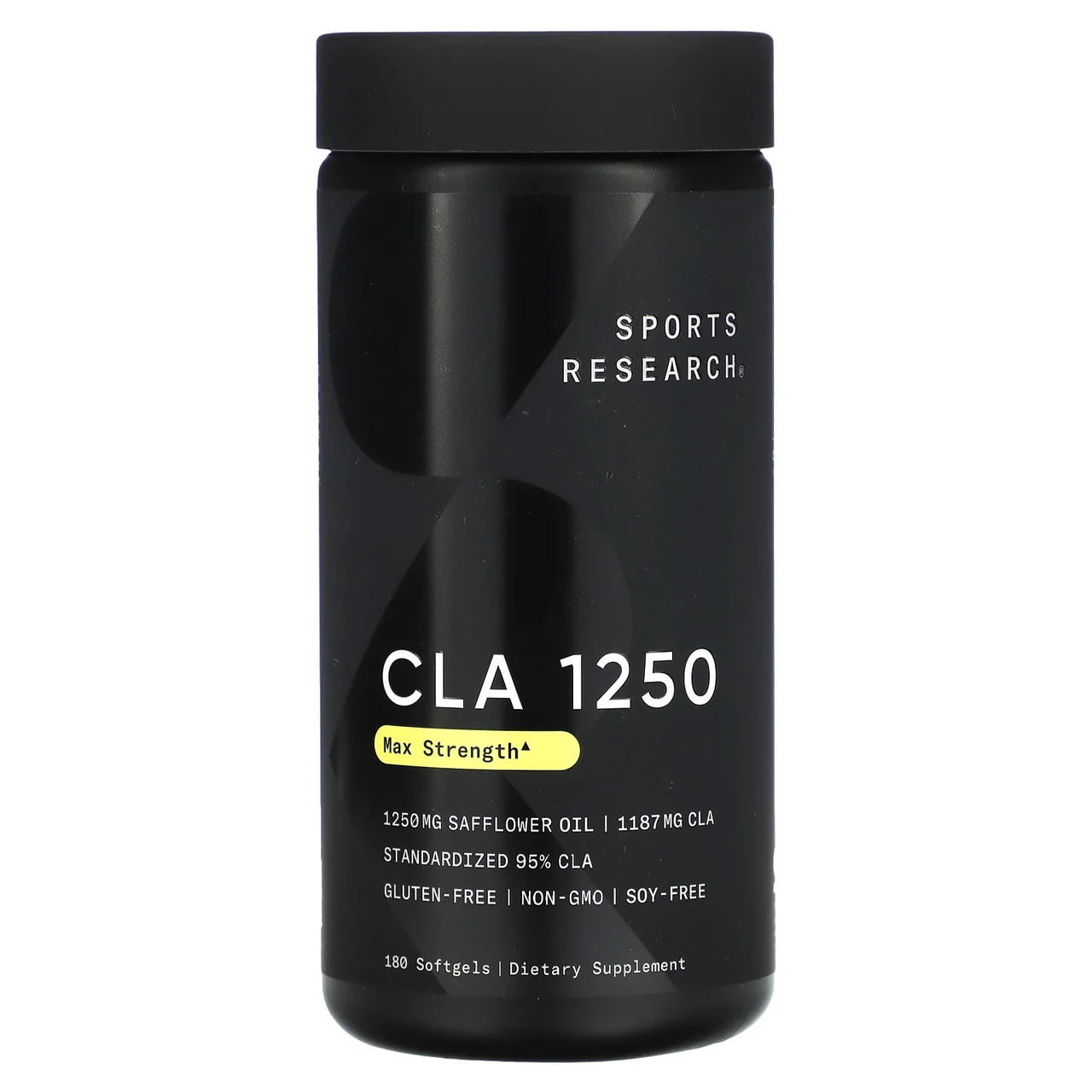 Sports Research, CLA 1250, Max Potency, 1,250 mg, 180 Softgels, Київ