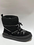 Жіночі уггі ТМ Lonza OAB-ZMB9312 BLACK чорні, фото 3