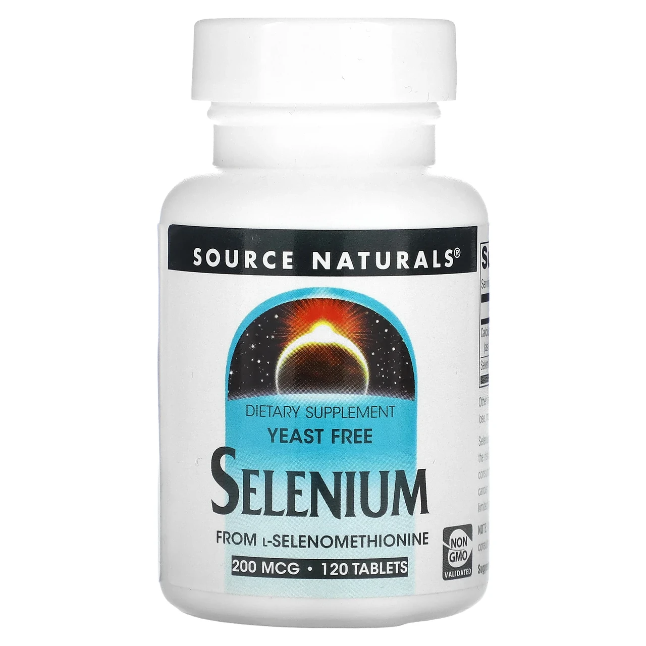 Source Naturals, селен з L-селенометиона, 200 мкг, 120 SNS-00923, Київ