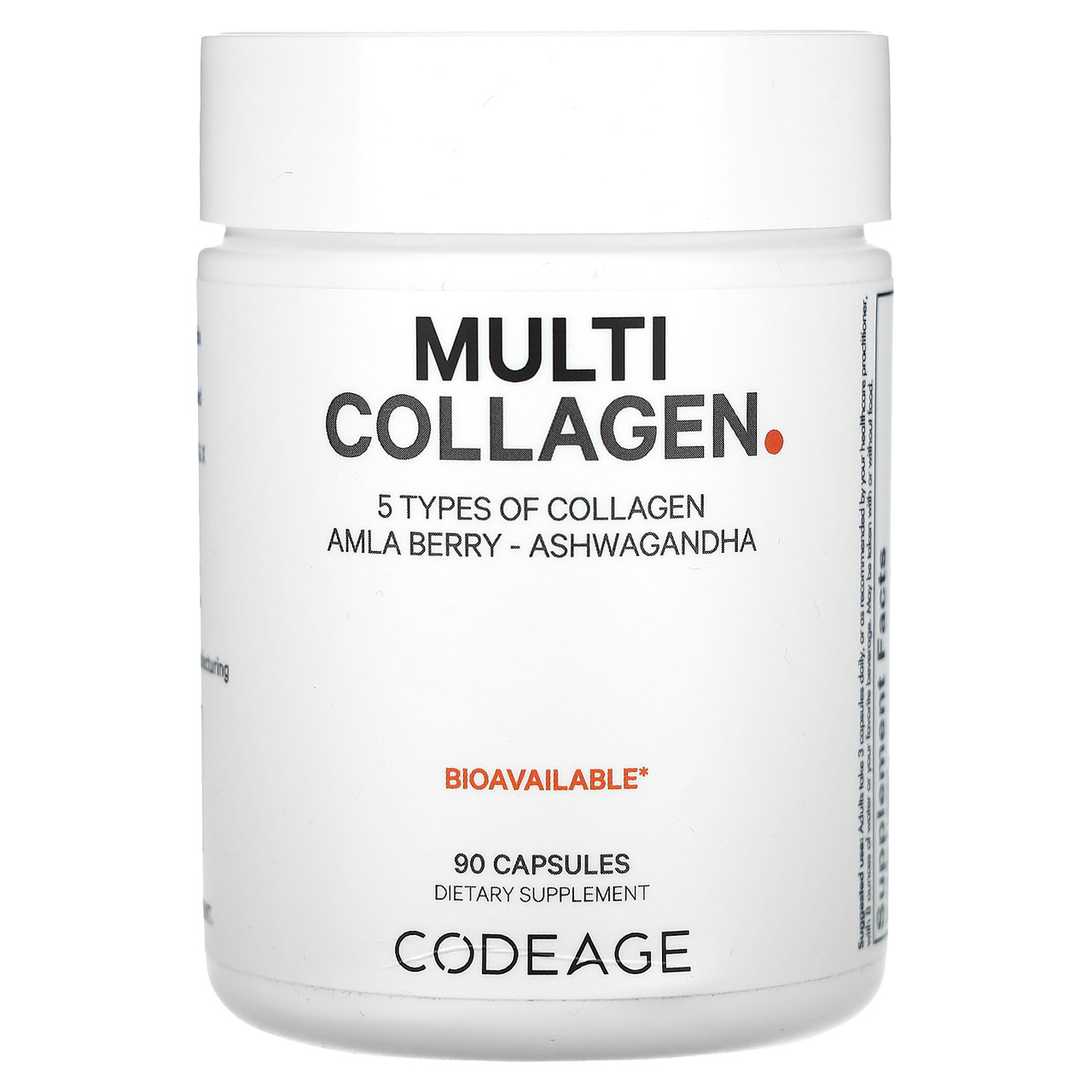 CodeAge, Hydrolyzed, мультиколлаген, 90 капсул AGE-00048, Київ