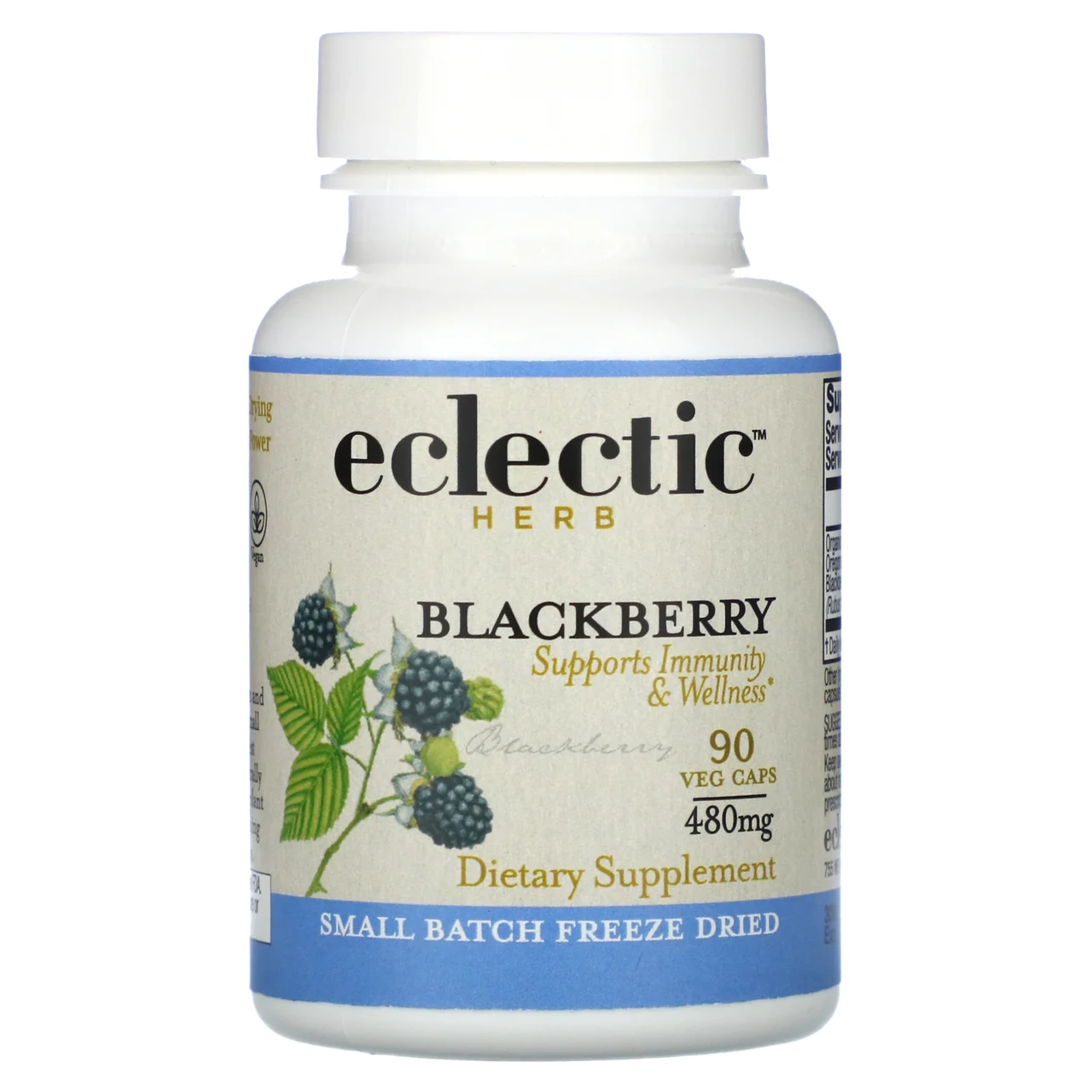 Eclectic Institute, Raw Fresh Freeze-Dried, їжака, 480 мг, 90 рослинних капсул без ГМО ECL-30966, Київ