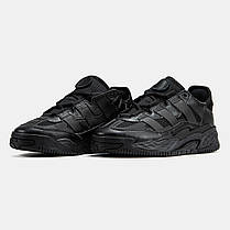 Кросівки Adidas Niteball All Black / Адидас Найтболл Олл Чорні, фото 5
