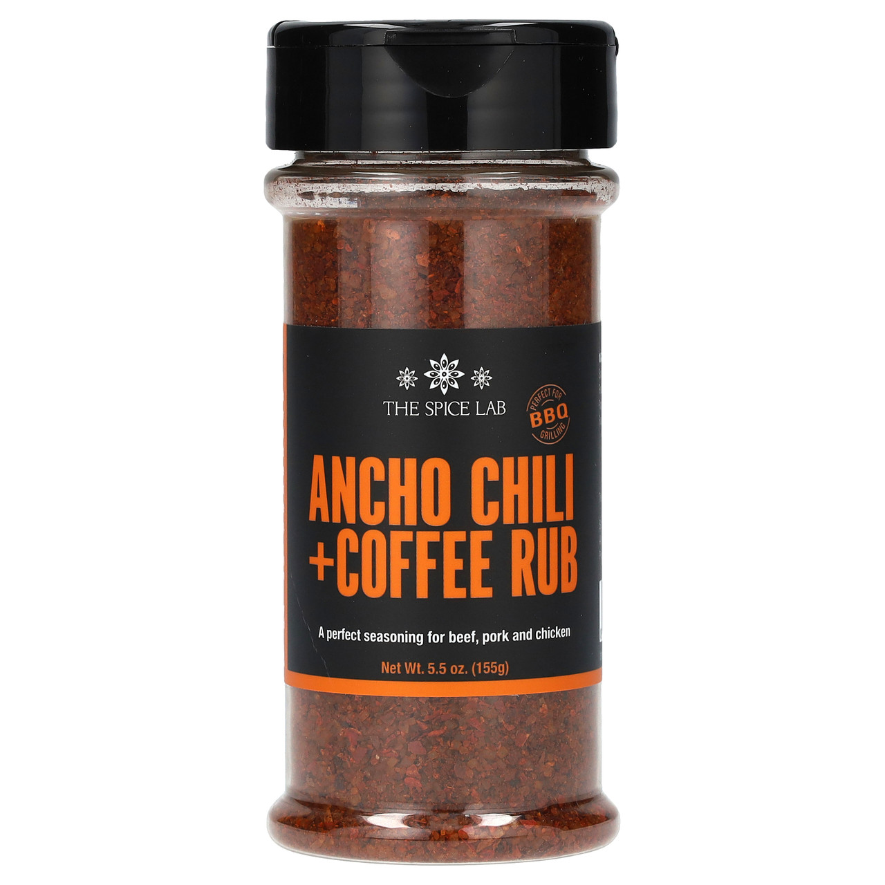 Spice Lab, Ancho Chili + Coffee Rub, 155 г (5,5 унції) SLA-014120, Київ