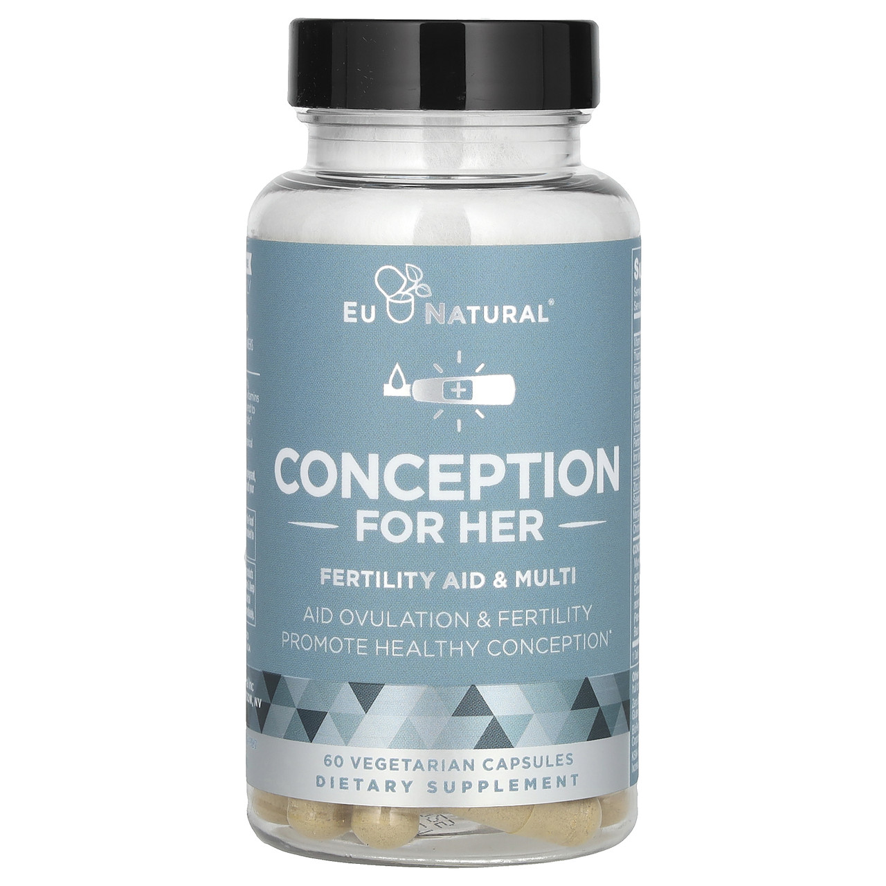 Eu Natural, CONCEPTION, Пренатальна фетильність у жінок, 60 вегетаріанських капсул, Київ