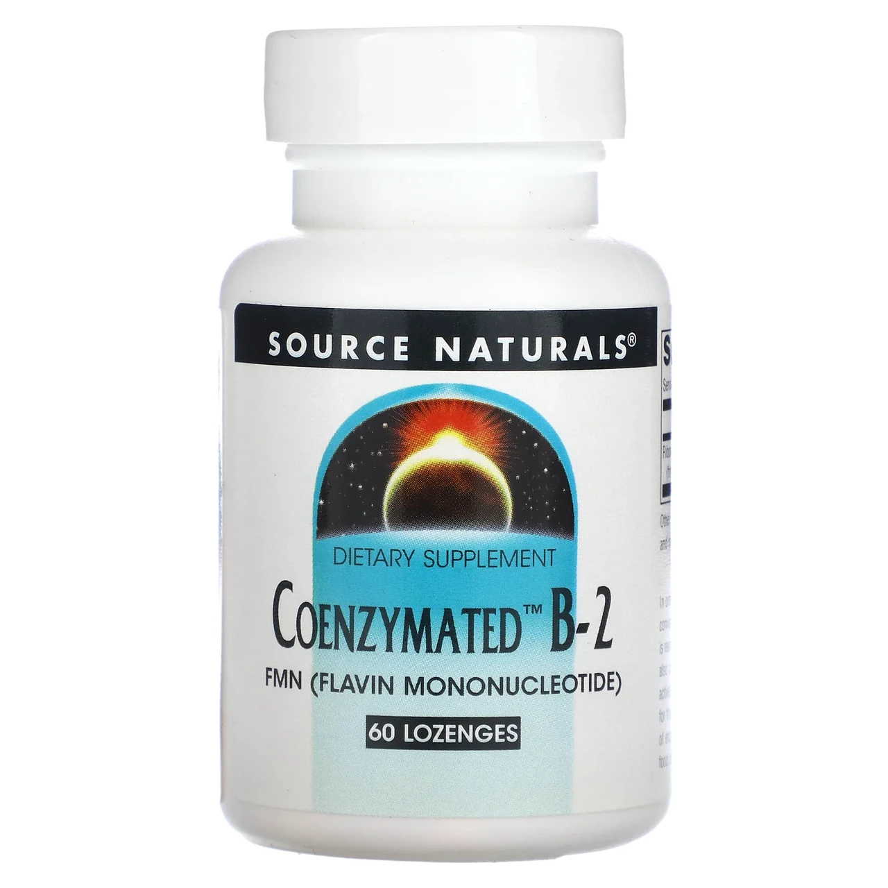 Source Naturals, ферментований вітамін B-2, 60 мг, 120 Дзьоб, Київ, фото 1