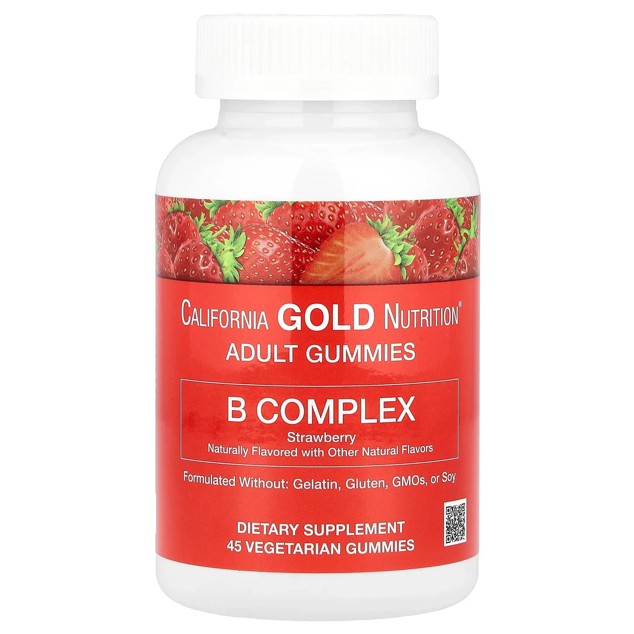 California Gold Nutriion, Жеваальні таблетки з комплексом вітамінів групи B, без желатину і глютена,, Київ, фото 1