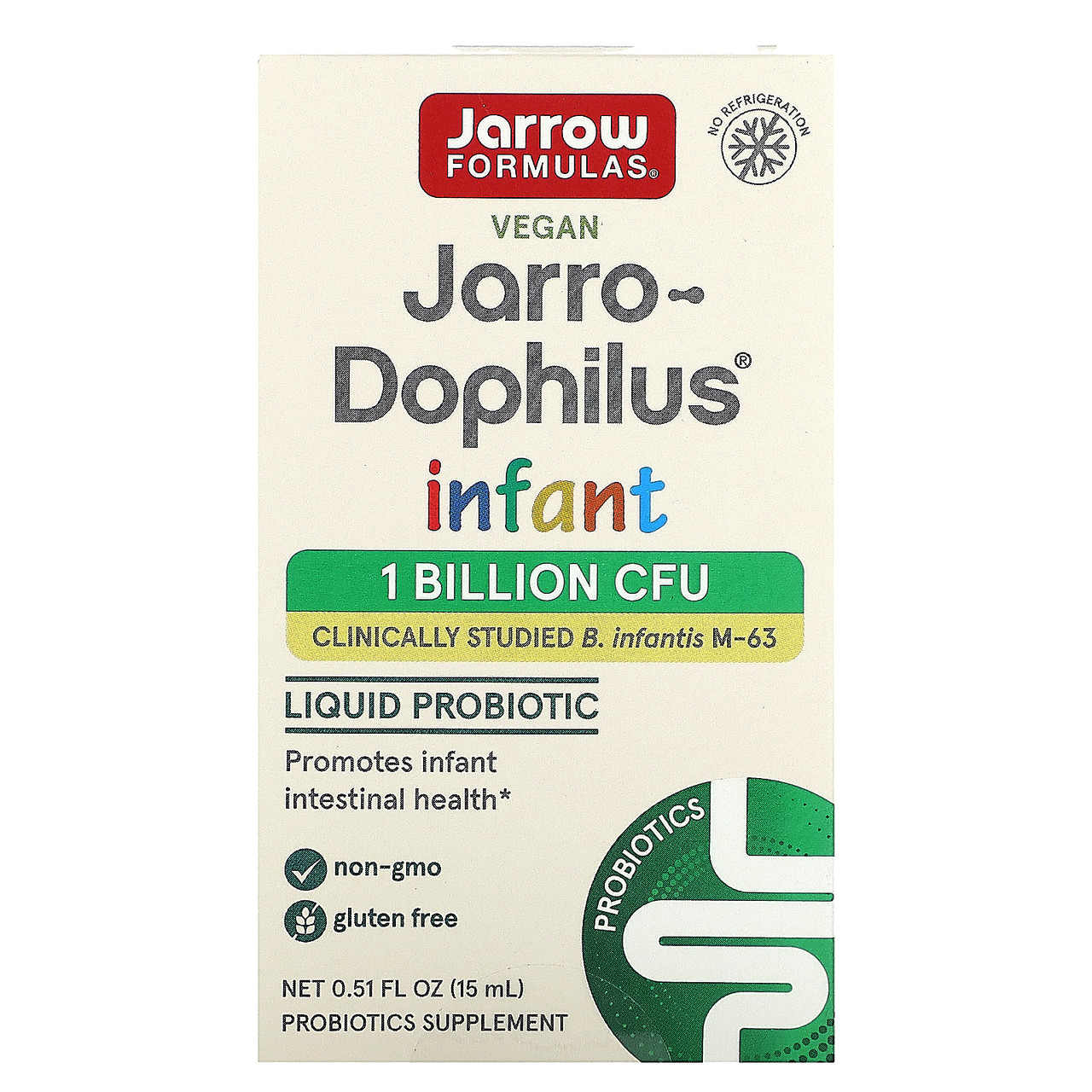 Jarrow Formulas, Jarro-Dophilus, пробіотичні краплі для немовлят, 15 мл (0,51 рідин та си. унції), Київ