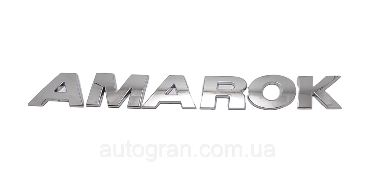 Емблема напис багажника VW Volkswagen Amarok, фото 1