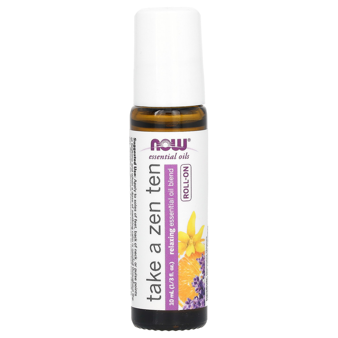 Now Foods, Ефірні олії, ролл-ап Take a Zen Ten, 10 мл (1/3 рідин та си. Унції), Київ