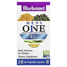 Bluebonnet Nutrition, Mens One, комплекс на основі цілісних продуктів, від 40 до 60 рослинних капсул, Київ