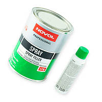 Шпаклівка Novol SPRAY банка 1.2 кг без розчинника
