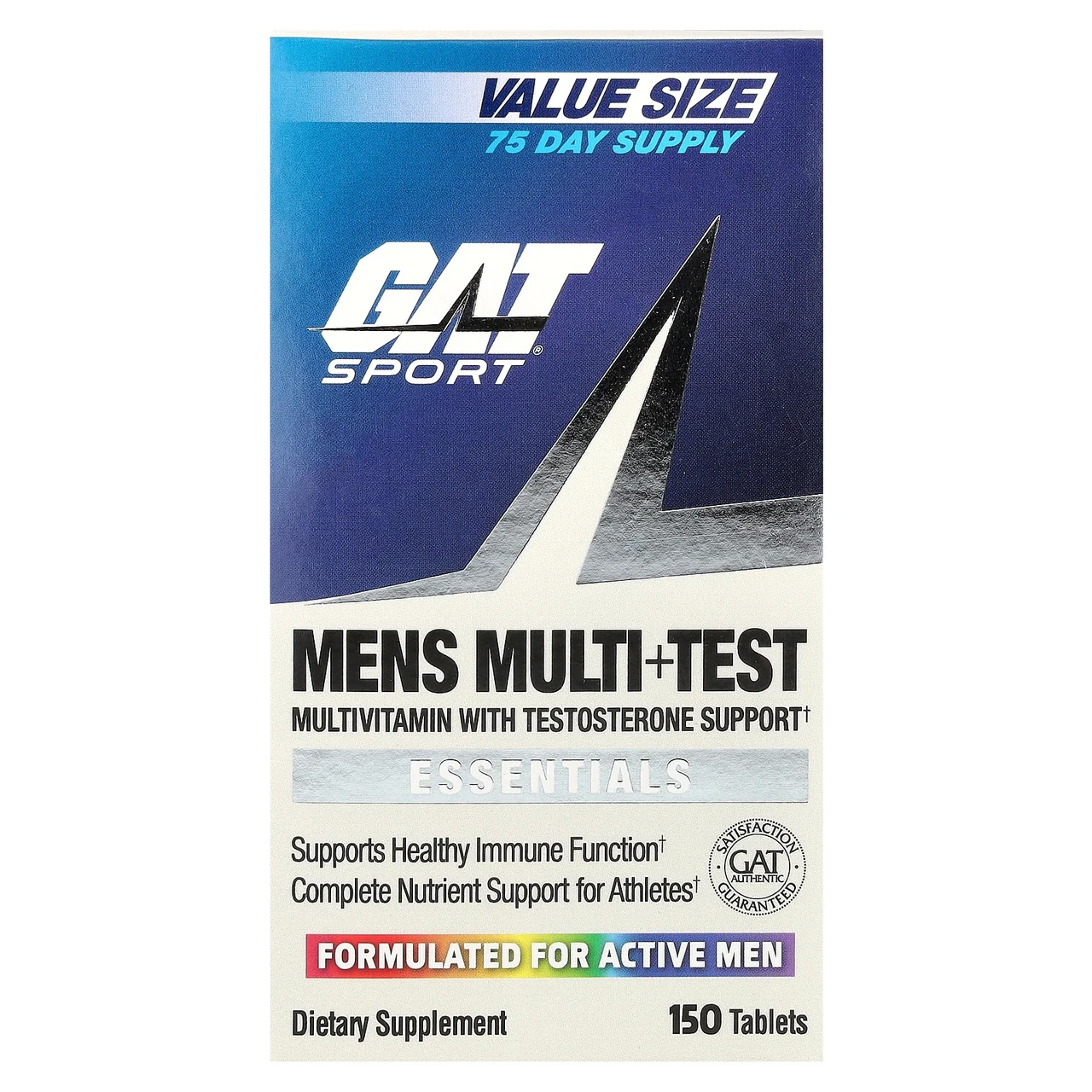 GAT, Mens Multi + Test, 150 таблеток, Київ, фото 1