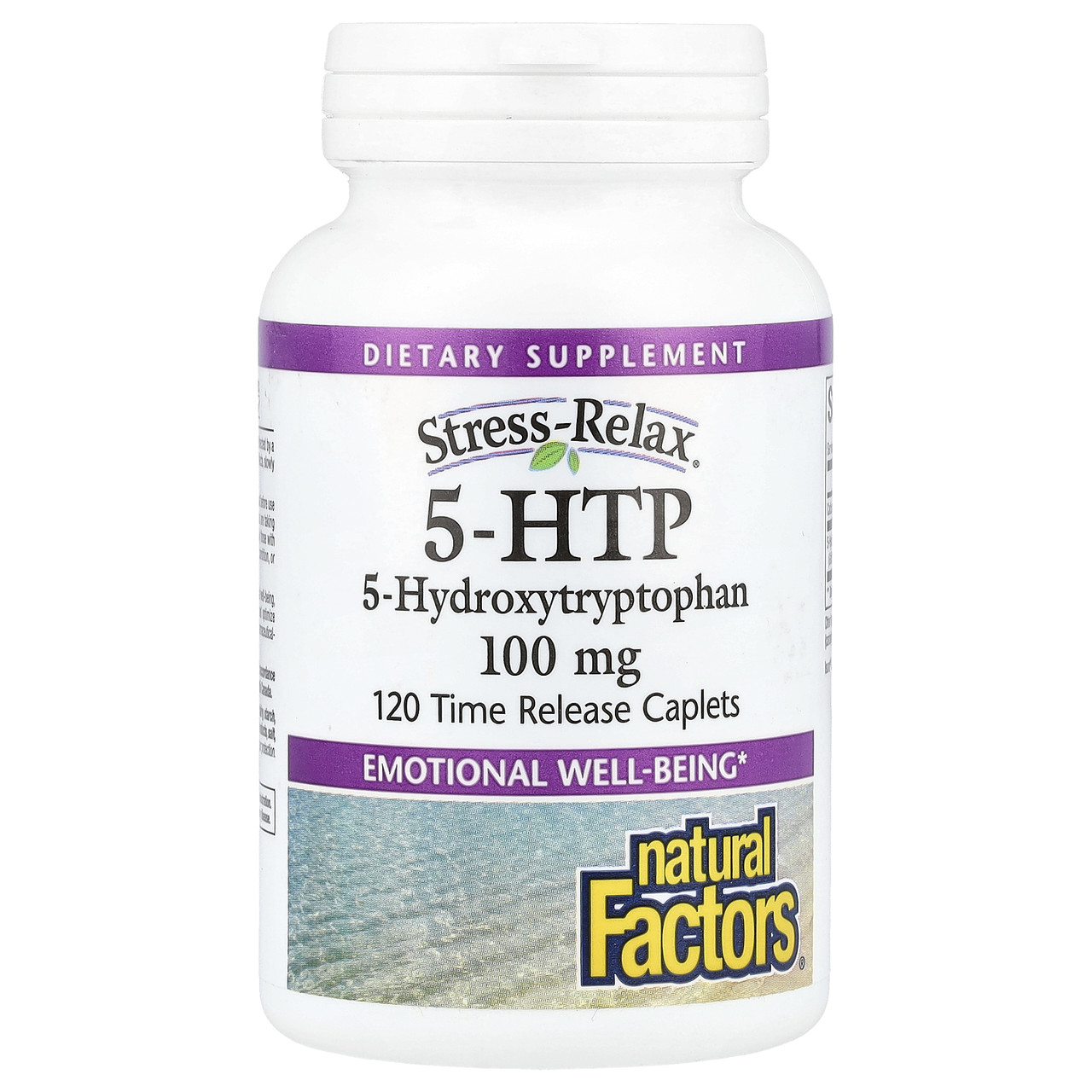 Natural Factors, 5-гідроксітріптофан, 100 мг, 120 капсул з уповільненим вивільненням, Київ