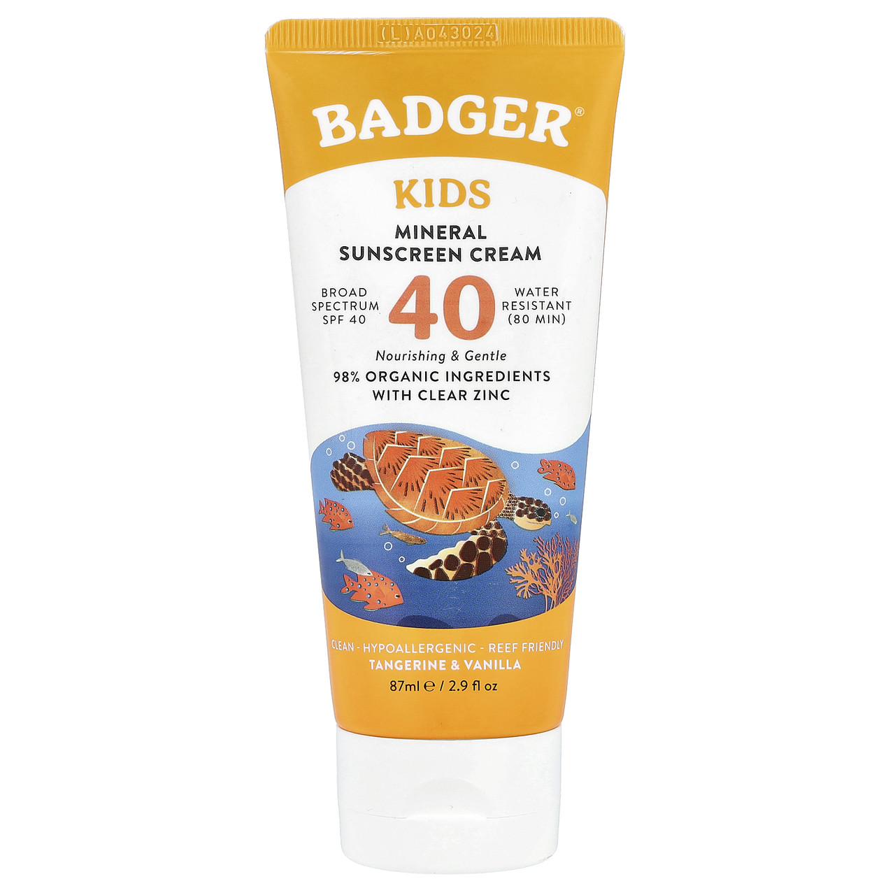 Badger Company, Clear Sport, для дітей, природний мінеральний сонцезахисний крем, сонцезахисний фактор SPF, Київ