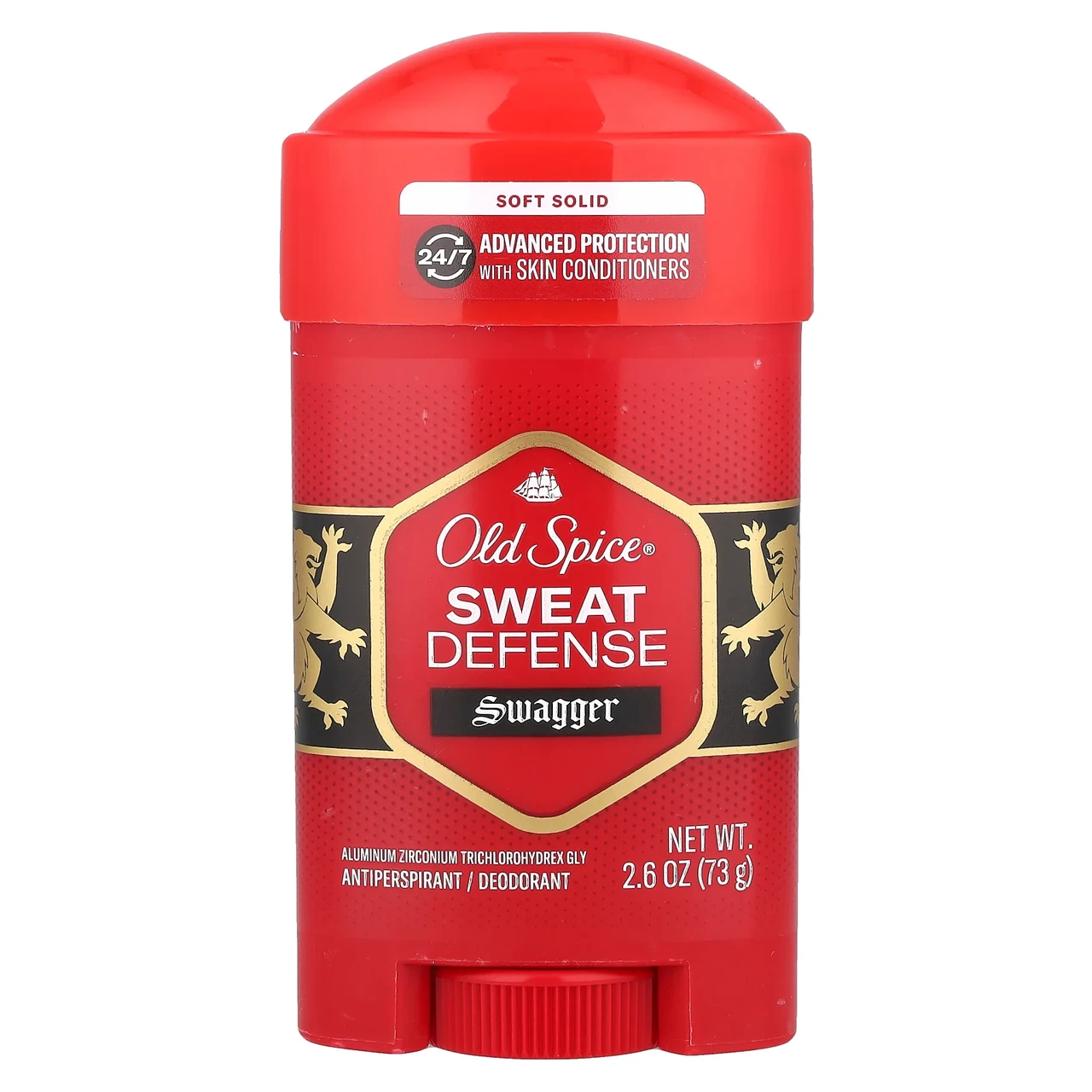 Old Spice, Дезодорант-антиперспіратор для захисту від поту, м'яка тверда речовина, насичений смак, 73 г (2,6, Київ