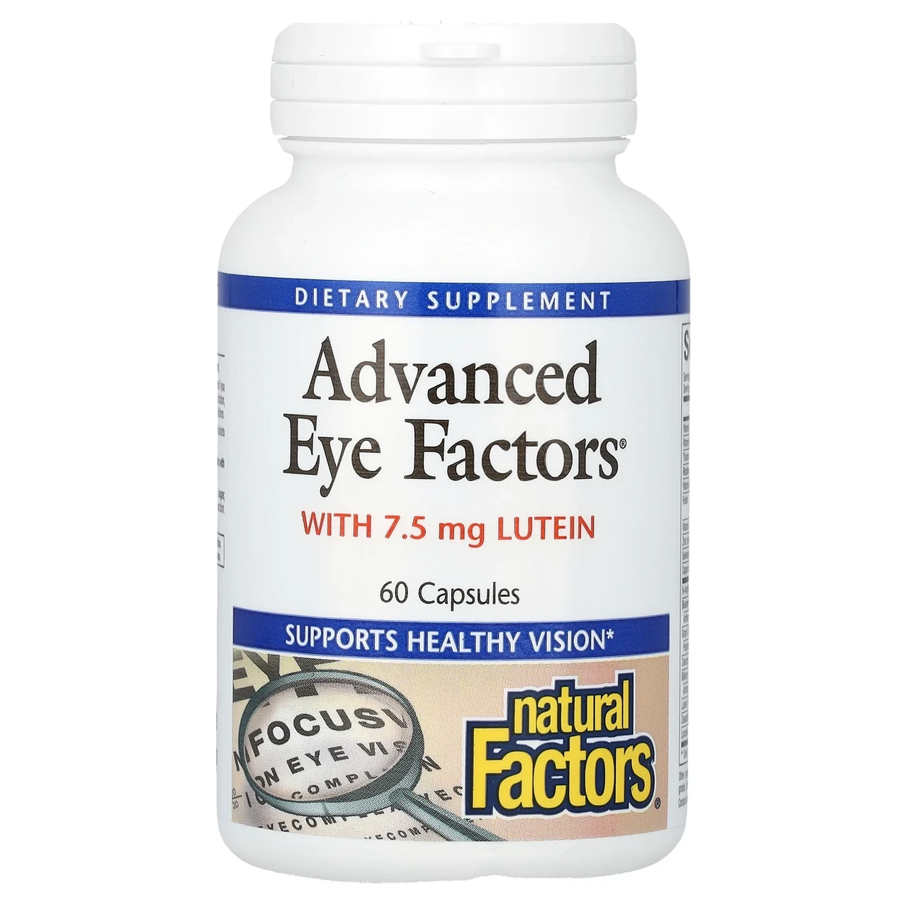 Natural Factors, Advanced Eye Factors, 60 капсул, Київ, фото 1
