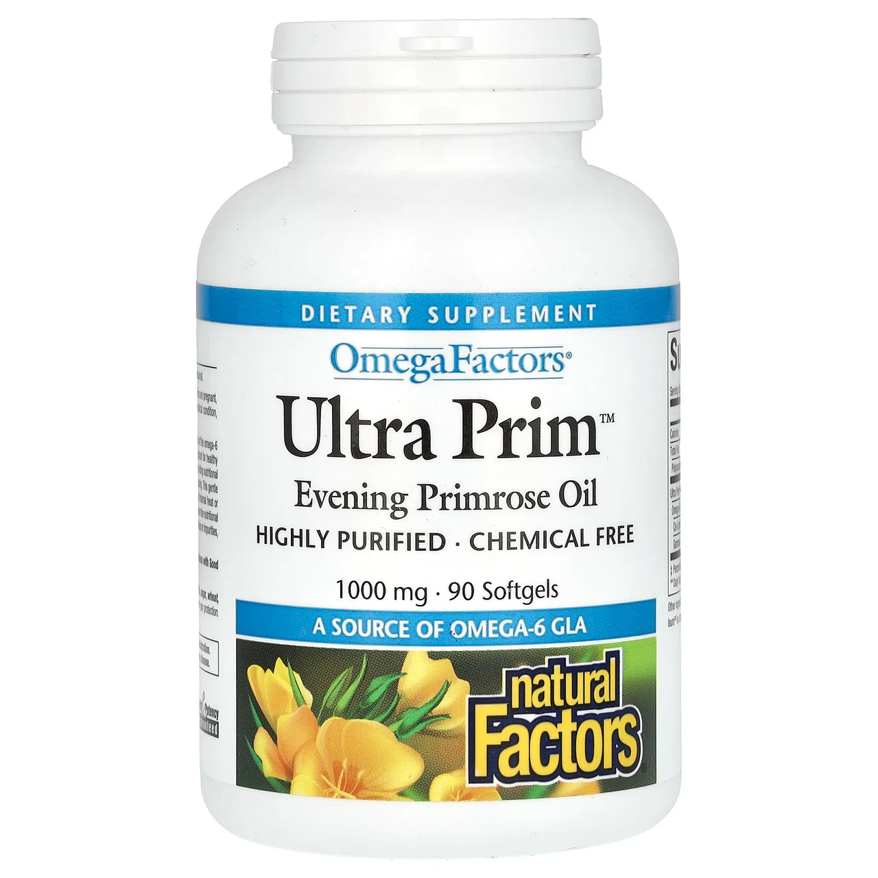 Natural Factors, Ultra Prim, 1000 мг, 90 капсул, Київ