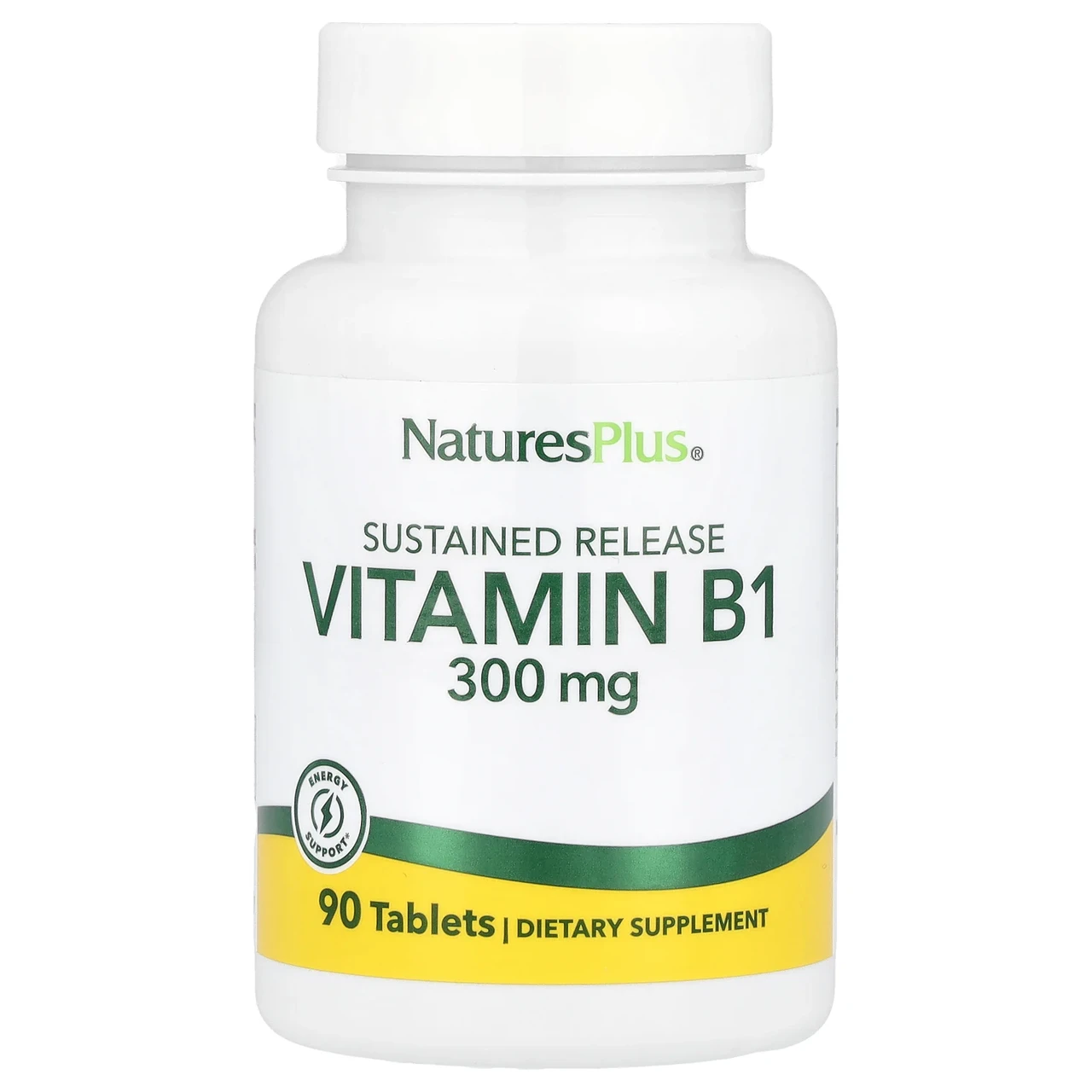 Nature's Plus, вітамін В1, 300 мг, 90 таблеток, Київ