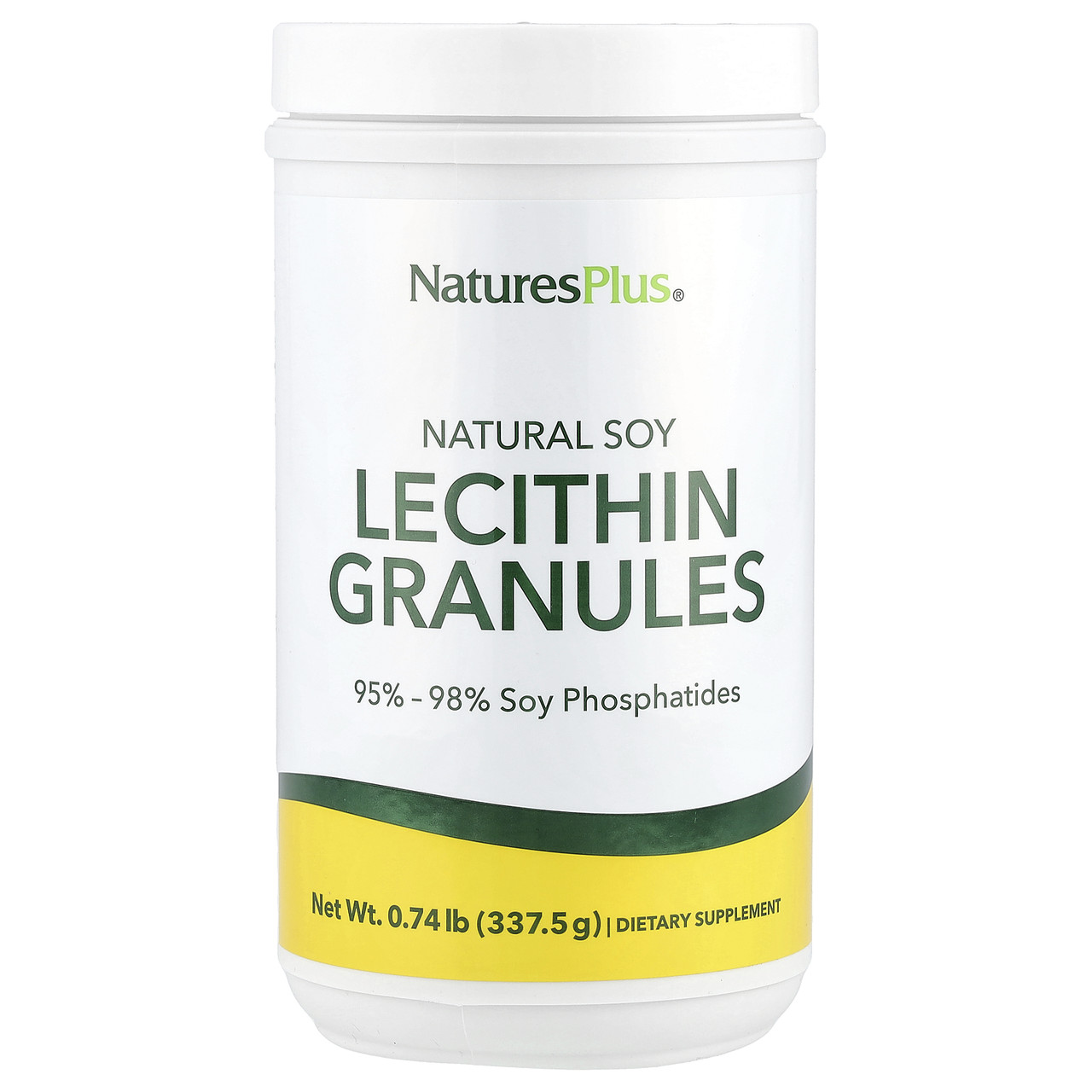 Nature's Plus, лецитин в гранулах, натуральна соя, 340 г (12 унцій), Київ