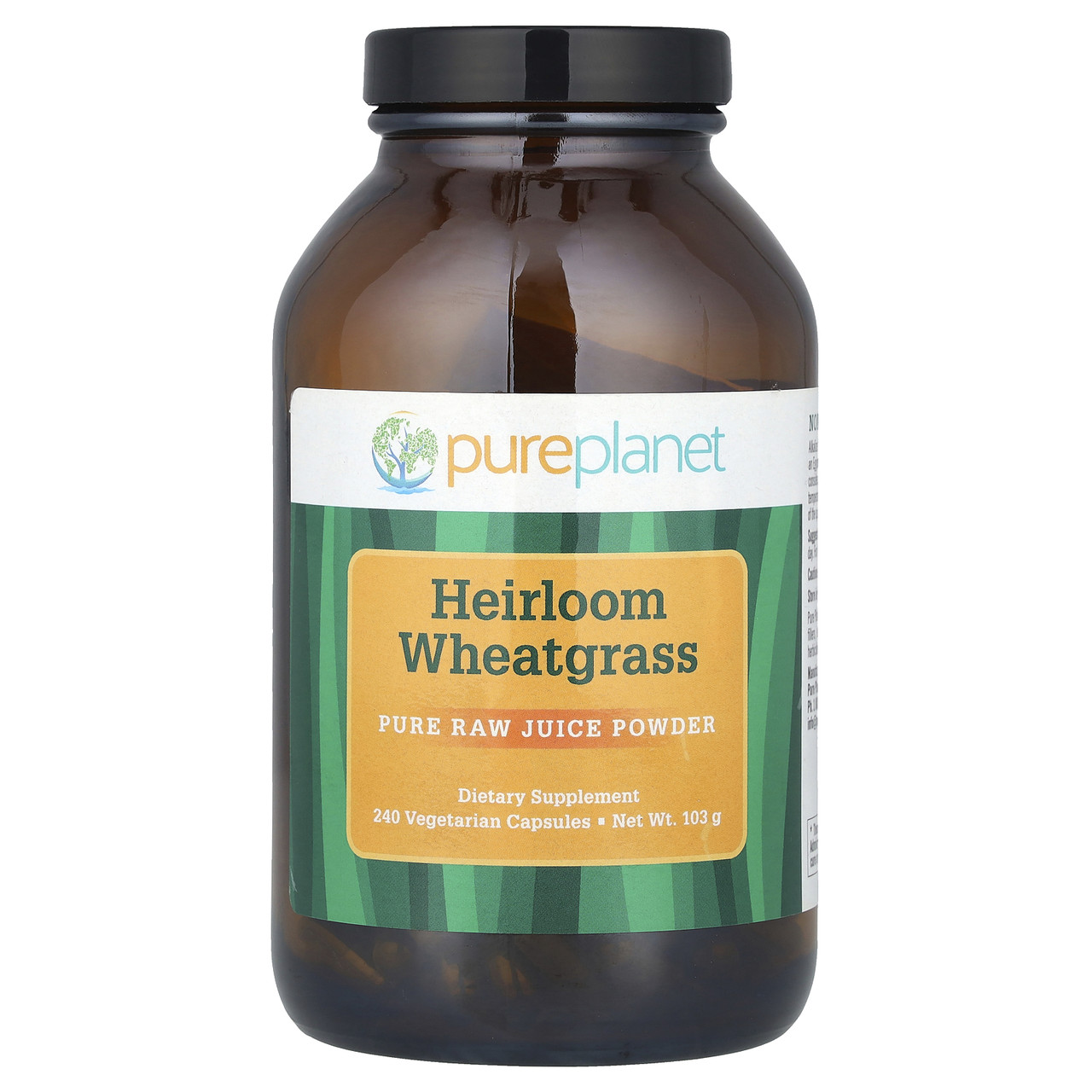 Pure Planet, Heirloom Wheatgrass, 240 вегетаріанських капсул, Київ, фото 1