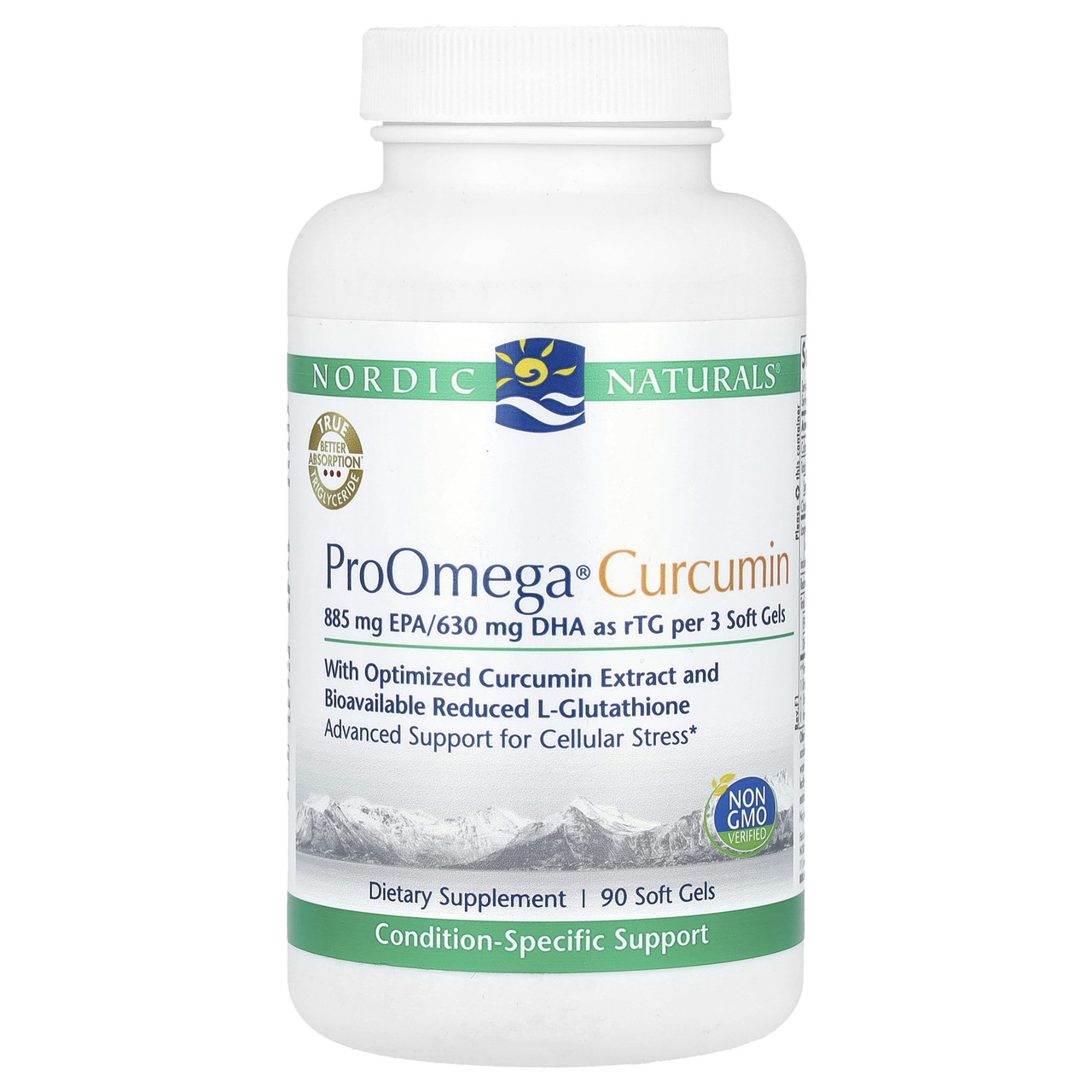 Nordic Naturals, ProOmega CRP, 1,250 мг, 90 м'яких таблеток, Київ