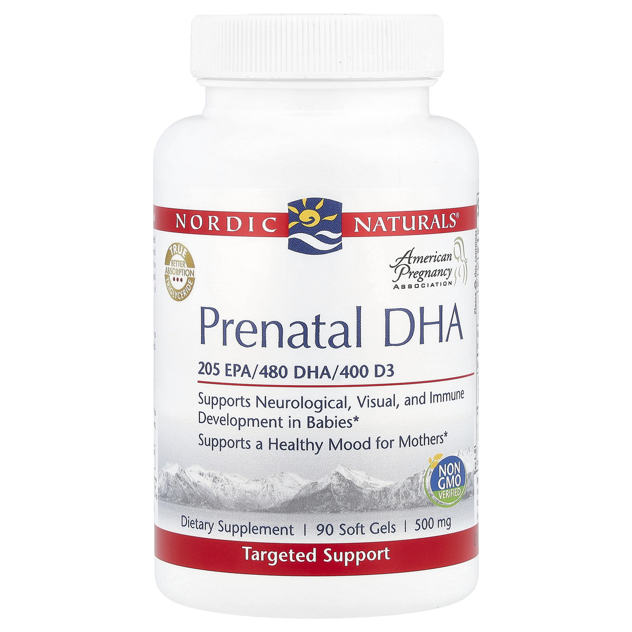 Nordic Naturals, докозагексаєнова кислота для вагітних, 240 мг, 90 капсул, Київ