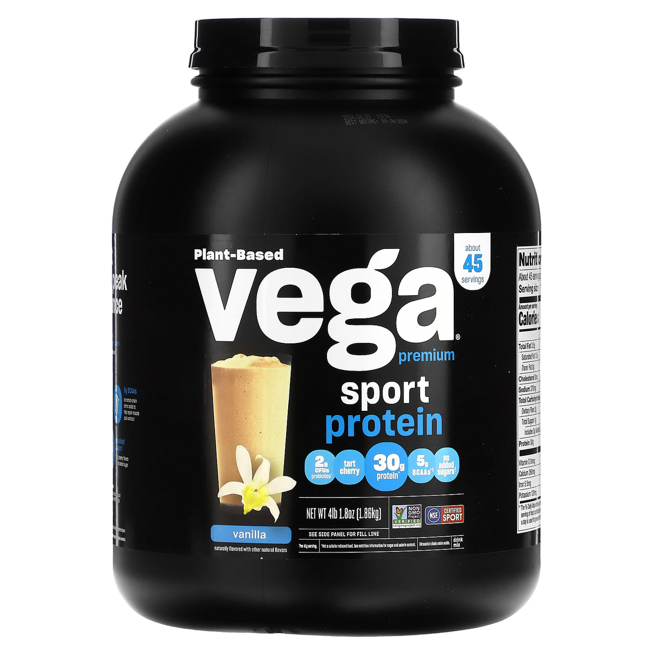 Vega, Ванільний ароматизатор, 4 фунта 1,1 унція (1,85 кг), Київ