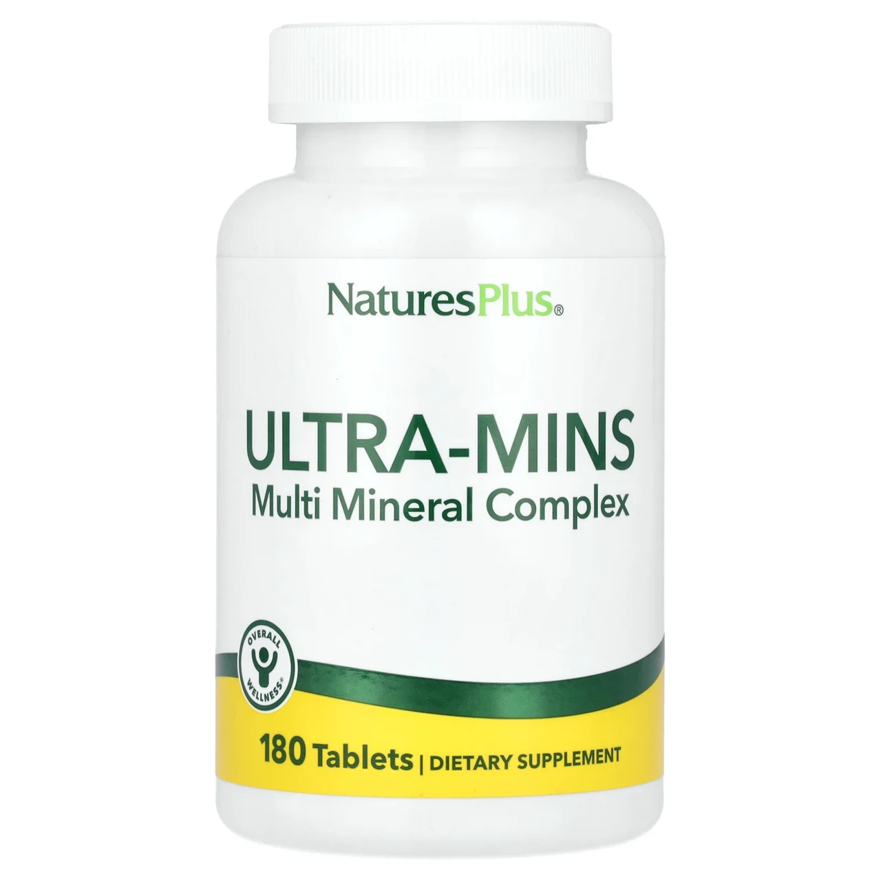Nature's Plus, Ultra-Mins, мультиминералы з цільними продуктами, 180 таблеток, Київ