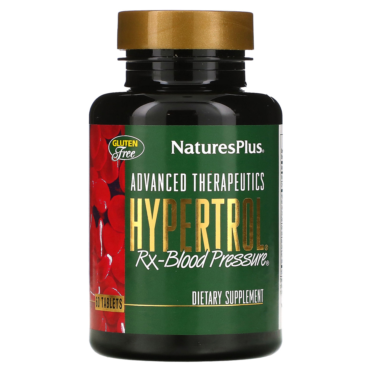 Nature's Plus, Advanced Therapeutics Hypertrol для кров'яного тиску, 60 таблеток NAP-04997, Київ