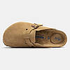 Шльопанці Birkenstock Boston Beige | Легка посадка та якісні матеріали, фото 9