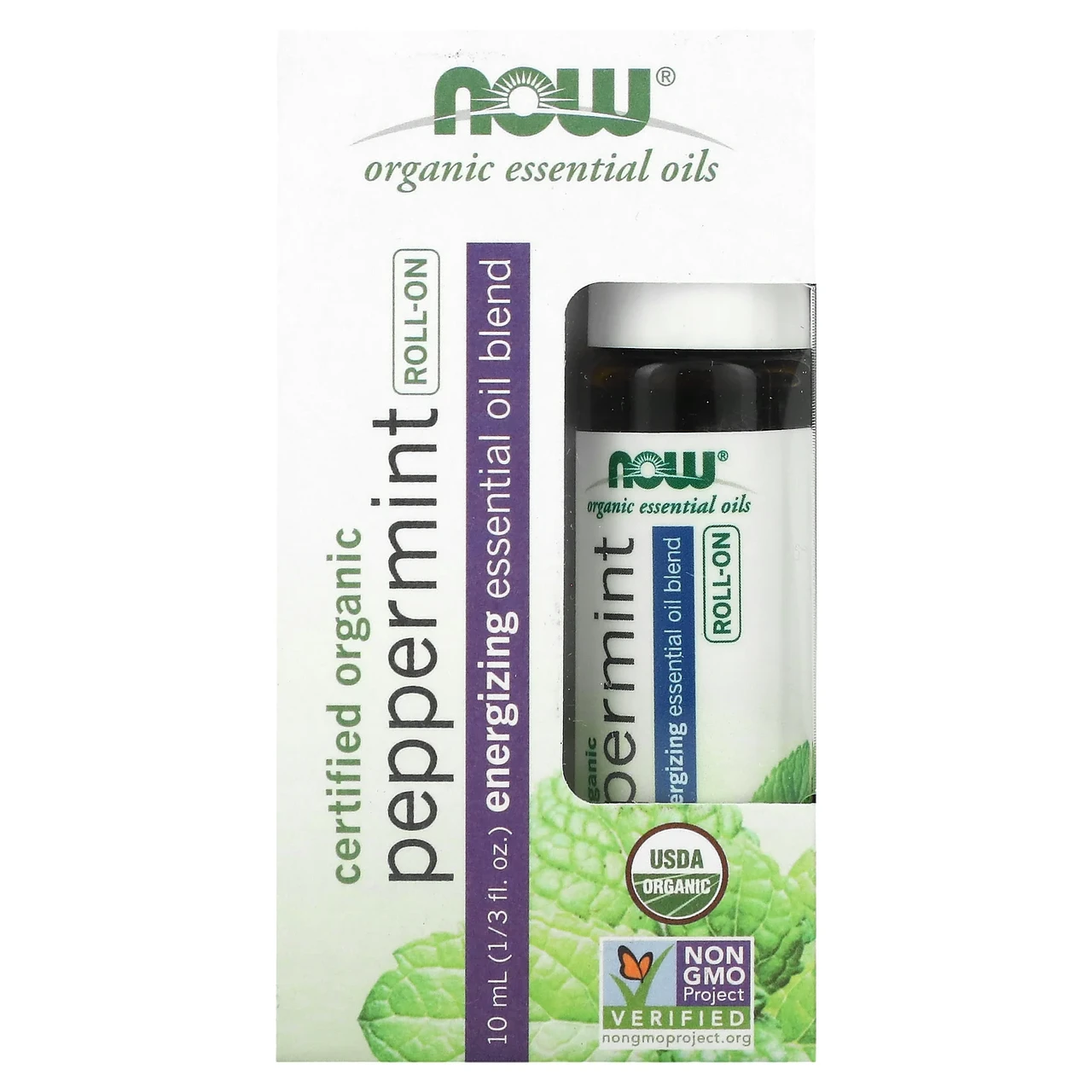 Now Foods, Сертифікована органічна м'ята у кульках, 10 мл (1/3 рідин та си. Унції), Київ