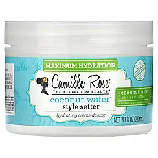 Camille Rose, Coconut Water Styles Setter, кокосова вода, максимальне зволоження, 240 мл (8 унцій), Київ