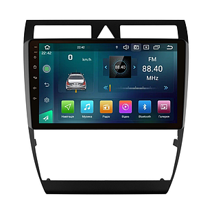 Штатна магнітола Cyclon C9 CPL GSM. 2+32GB. CARPLAY. 4G Audi A6 (4B) 1997-2005 Audi A6 (4B) 1997-2005