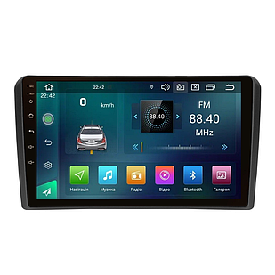 Штатна магнітола Cyclon C9 CPL GSM. 2+32GB. CARPLAY. 4G Audi A3 2003-201