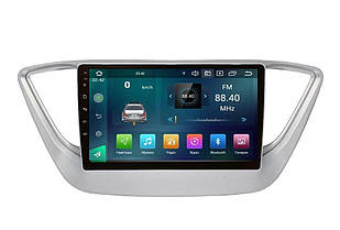 Штатна магнітола Cyclon C9 CPL GSM. 2+32GB. CARPLAY. 4G Hyundai Accent 2017+
